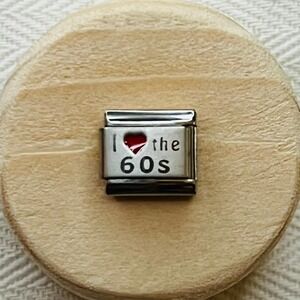 I ❤️ the 60s Italian Charm Bracelet Link